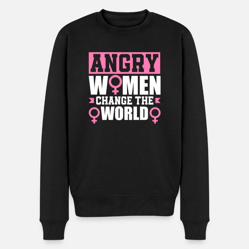 Féminisme Féministe - Pull Premium bio Homme - noir