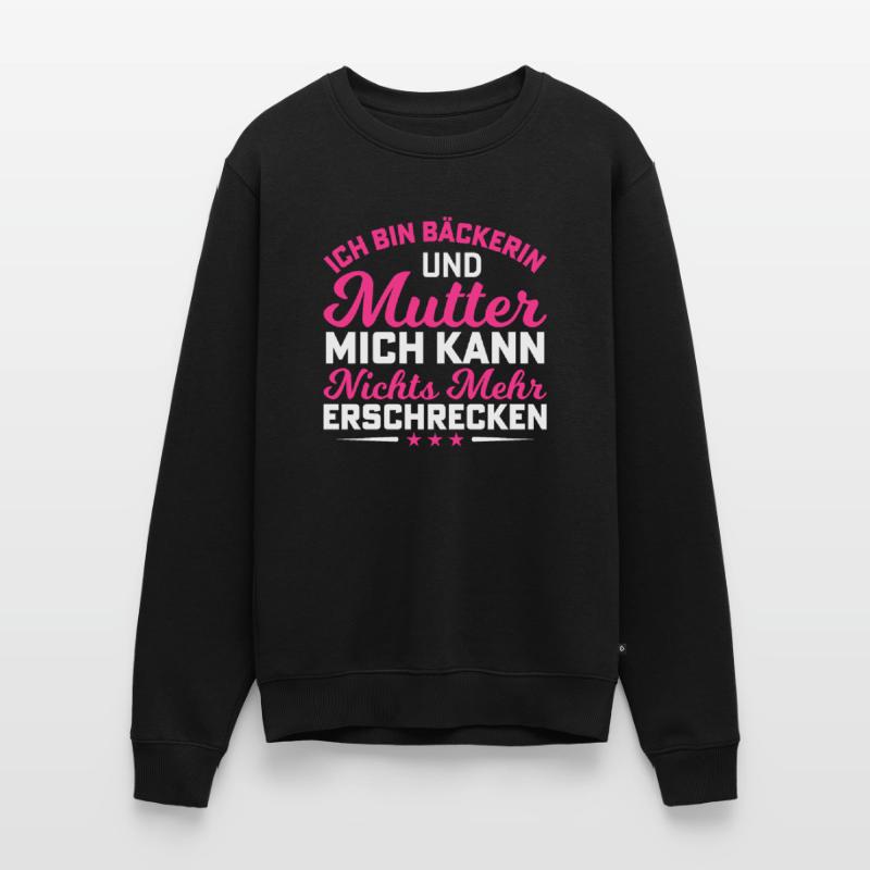 Muttertag Geschenkidee Bäcker Männer Premium Bio Pullover