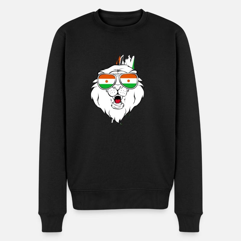 Niger - Pull Premium bio Homme - noir