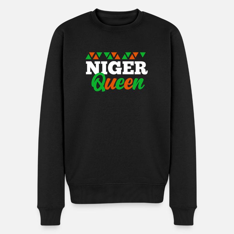 Niger - Pull Premium bio Homme - noir