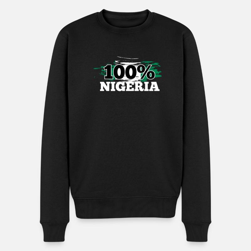 Nigéria - Pull Premium bio Homme - noir