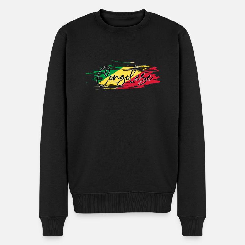 Congo - Pull Premium bio Homme - noir