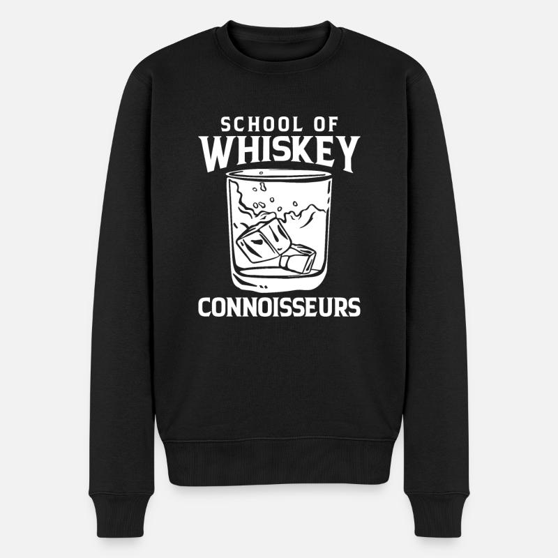 Whisky Whiskey - Pull Premium bio Homme - noir