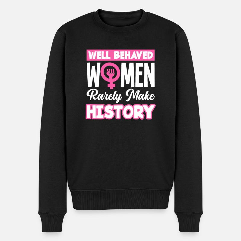 Féminisme Féministe - Pull Premium bio Homme - noir