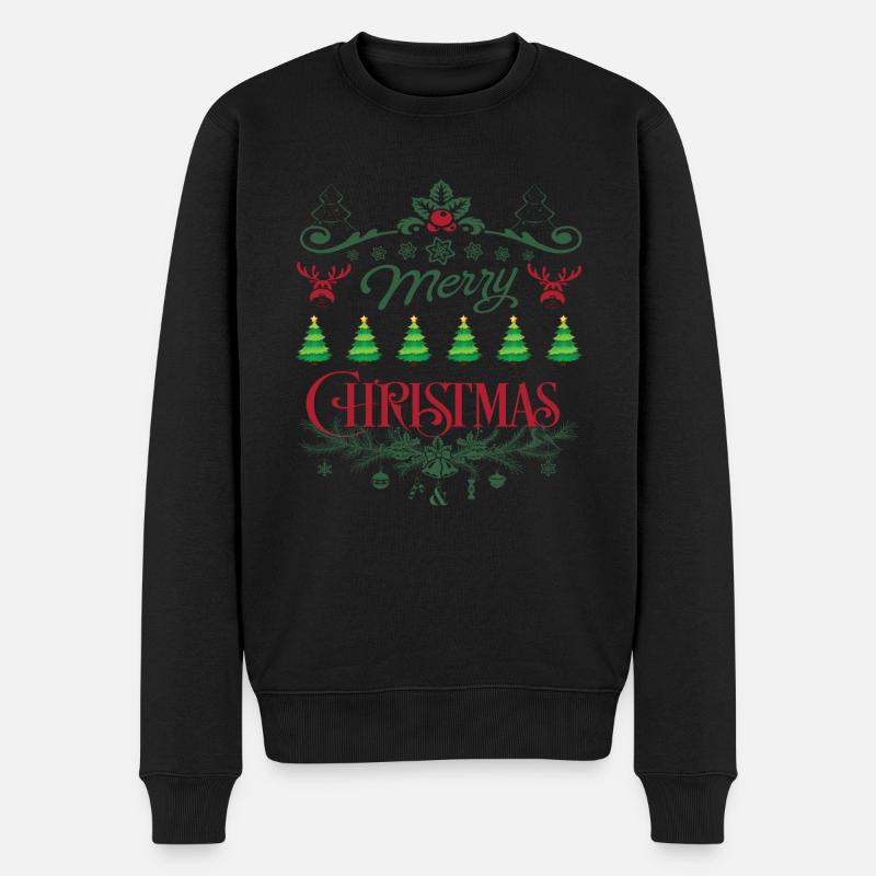 Joyeux Noël - Pull Premium bio Homme - noir