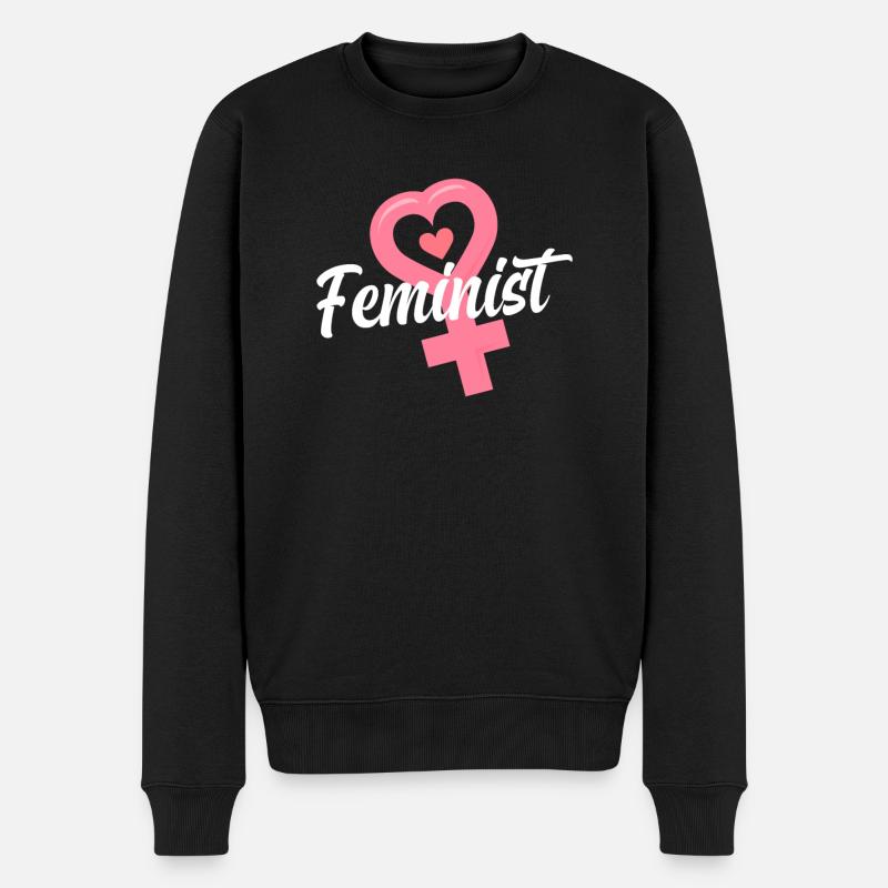 Féminisme Féministe - Pull Premium bio Homme - noir