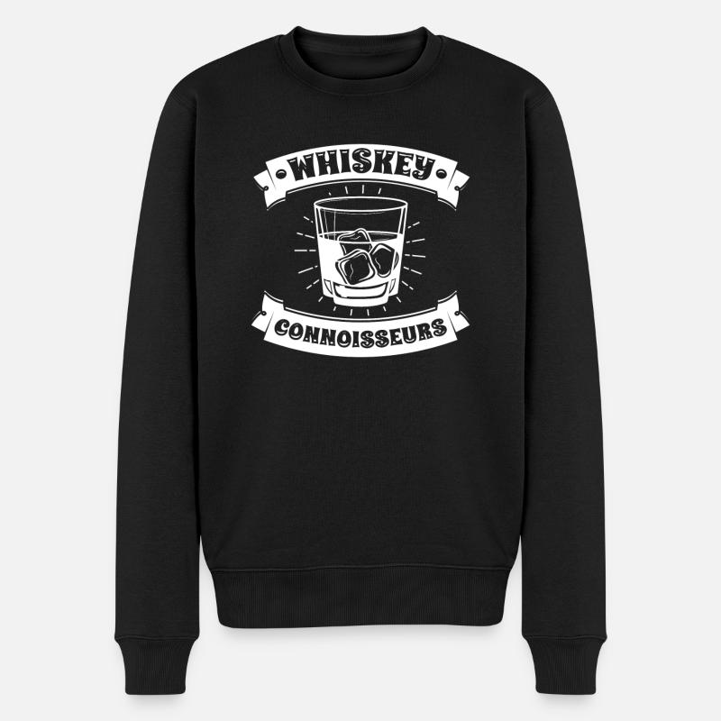 Whisky Whiskey - Pull Premium bio Homme - noir
