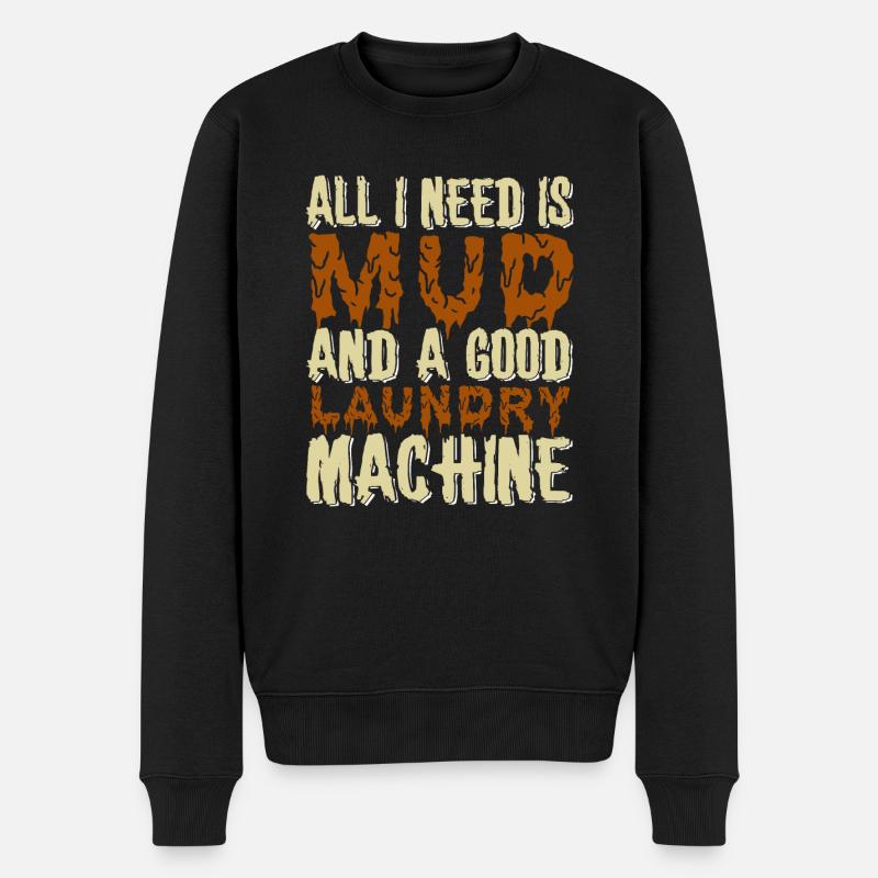 Course drôle parfaite - Pull Premium bio Homme - noir