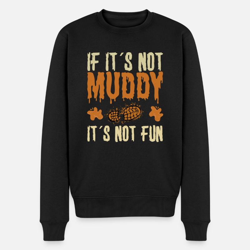 Course drôle parfaite - Pull Premium bio Homme - noir