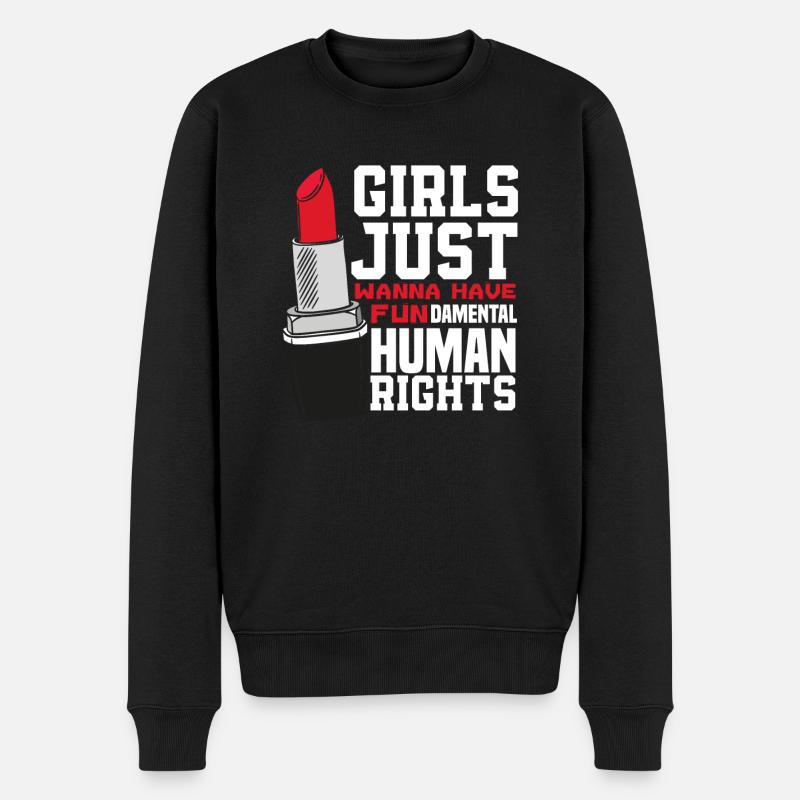 Féminisme Féministe - Pull Premium bio Homme - noir