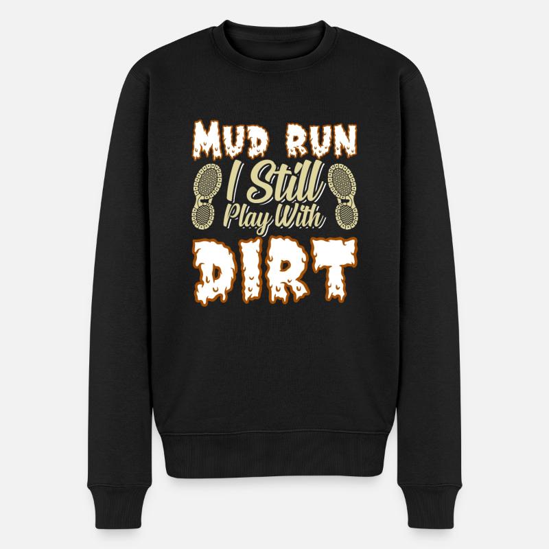 Course drôle parfaite - Pull Premium bio Homme - noir