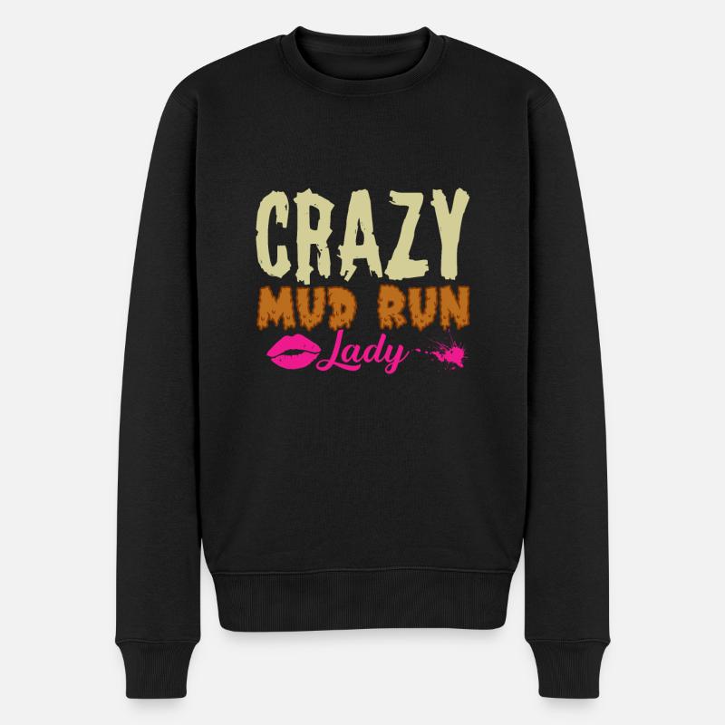 Course drôle parfaite - Pull Premium bio Homme - noir