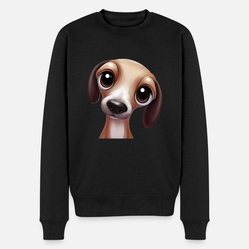 Œuvre d’art de Greyhound Racing - Pull Premium bio Homme - noir