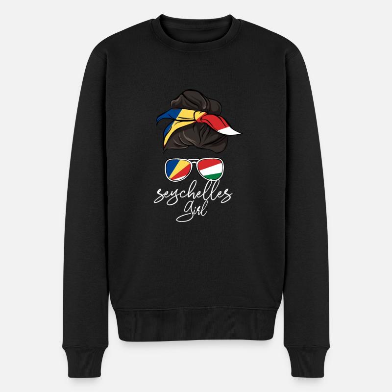 Seychelles - Pull Premium bio Homme - noir