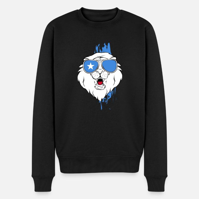 Somalie - Pull Premium bio Homme - noir