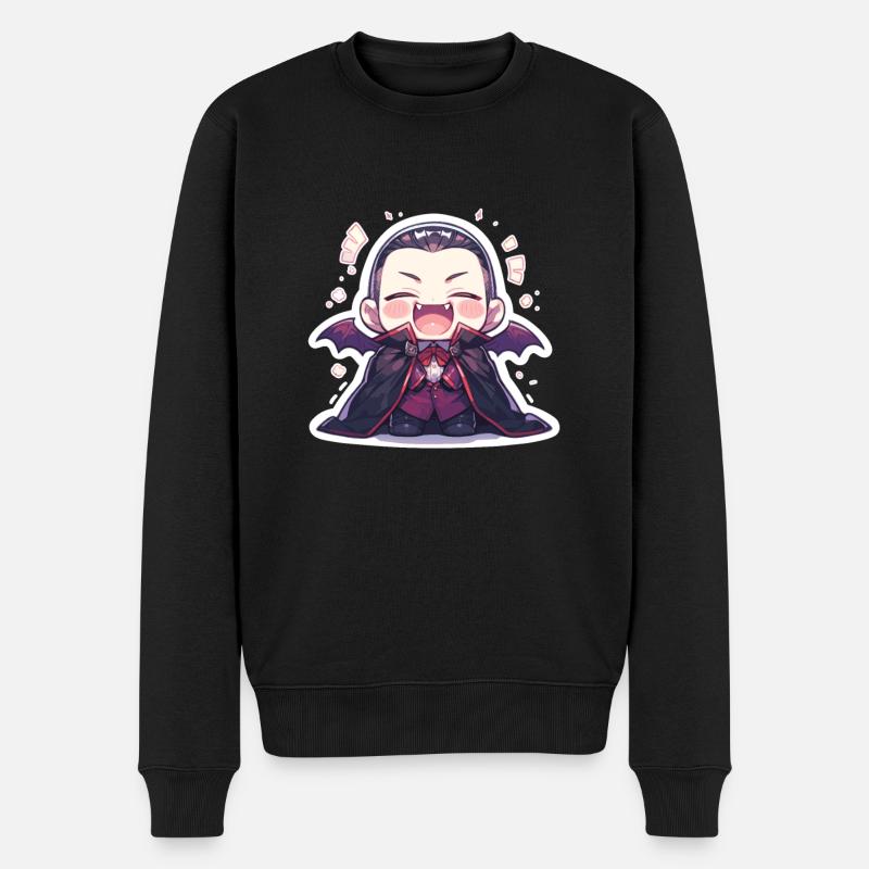 Vampire - Pull Premium bio Homme - noir