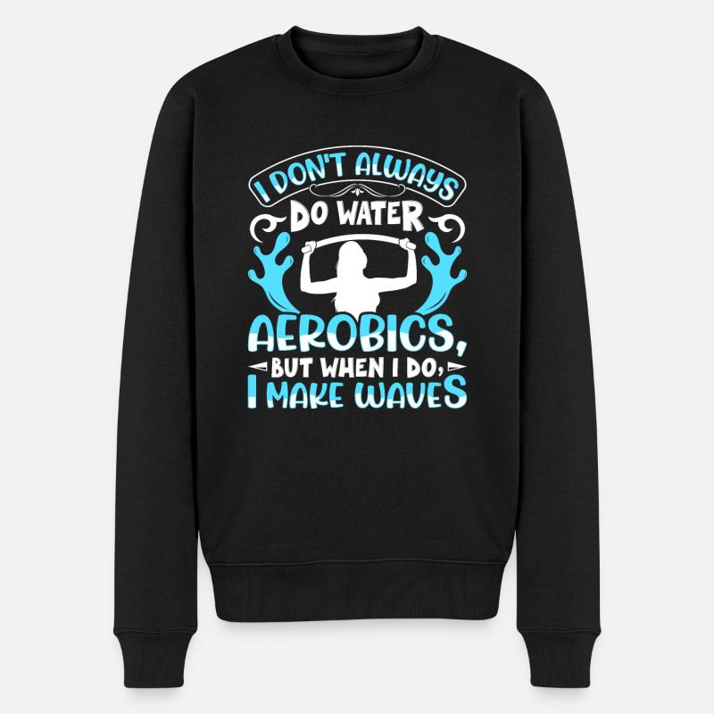 Conceptions d’exercices d’aérobic - Pull Premium bio Homme - noir