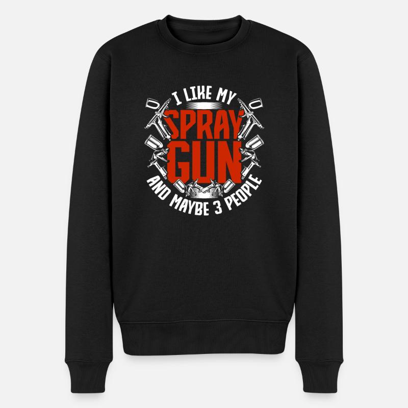 Vehicle Painter Car Painter - Men's Premium Organic Jumper - black