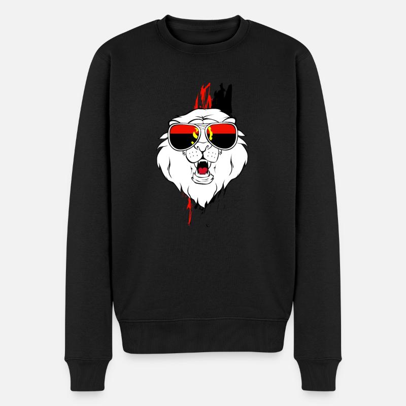 Angola - Pull Premium bio Homme - noir