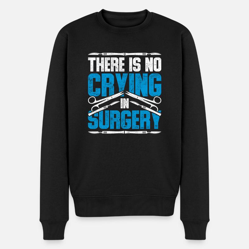 Assistant chirurgical - Pull Premium bio Homme - noir