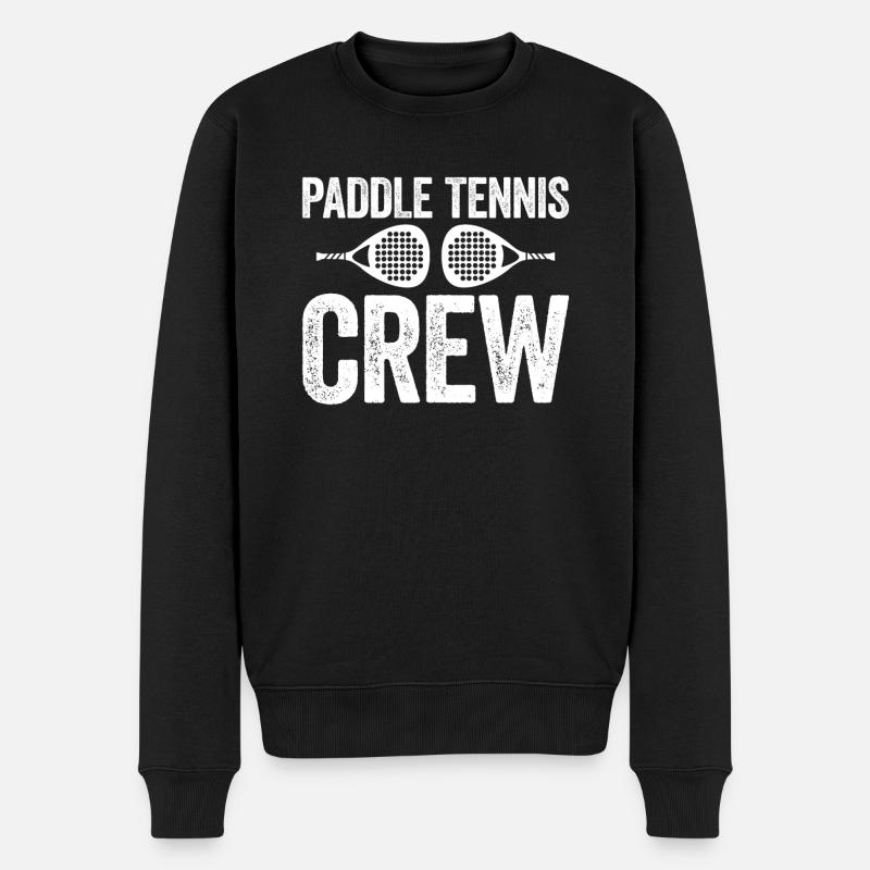 Équipage de paddle-tennis - Pull Premium bio Homme - noir