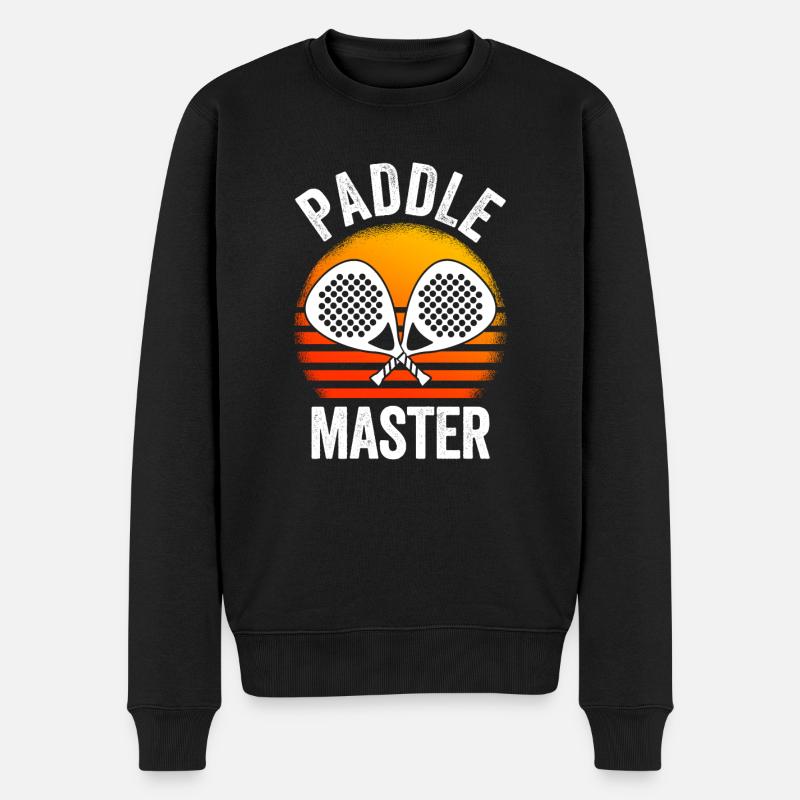 Maître Paddle Tennis - Pull Premium bio Homme - noir