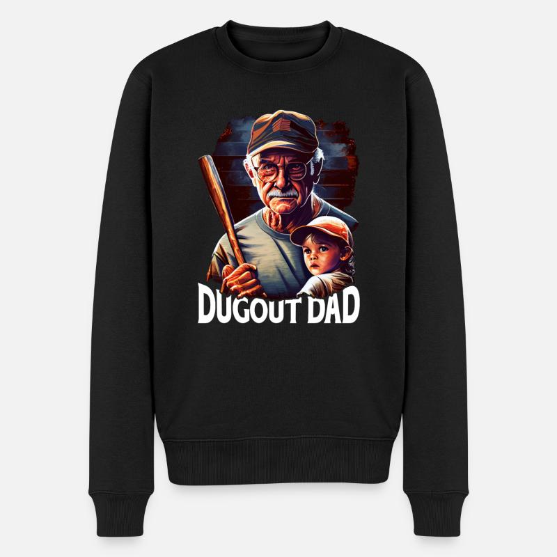 Dugout Papa 8 - Pull Premium bio Homme - noir