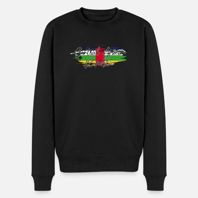 République centrafricaine - Pull Premium bio Homme - noir