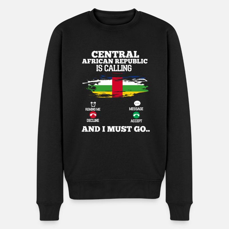 République centrafricaine - Pull Premium bio Homme - noir