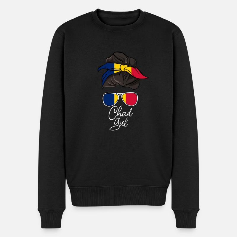 Tchad - Pull Premium bio Homme - noir
