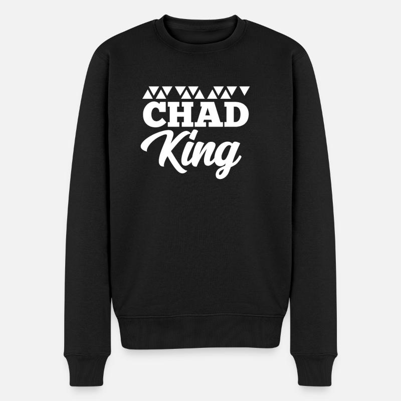 Tchad - Pull Premium bio Homme - noir