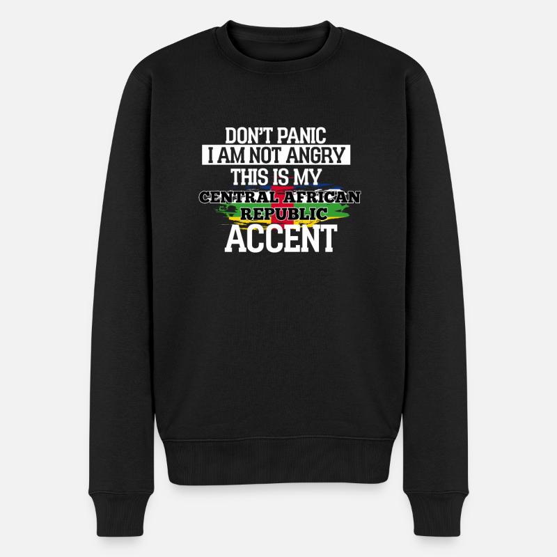 Ägypten - Männer Premium Bio Pullover - Schwarz