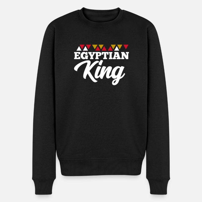 Égypte - Pull Premium bio Homme - noir