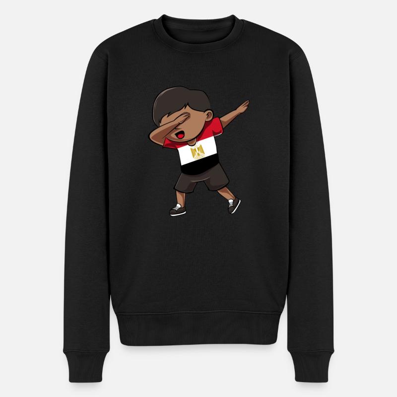 Égypte - Pull Premium bio Homme - noir