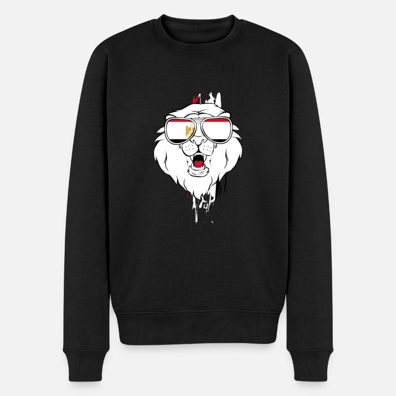 Égypte - Pull Premium bio Homme - noir