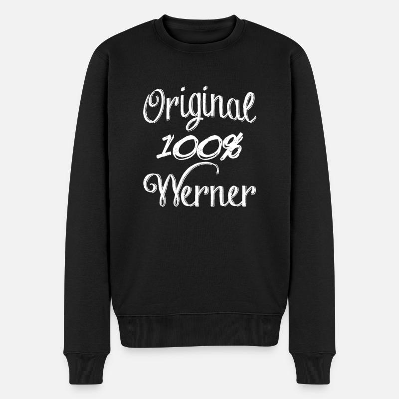 Original 100% Werner - Pull Premium bio Homme - noir