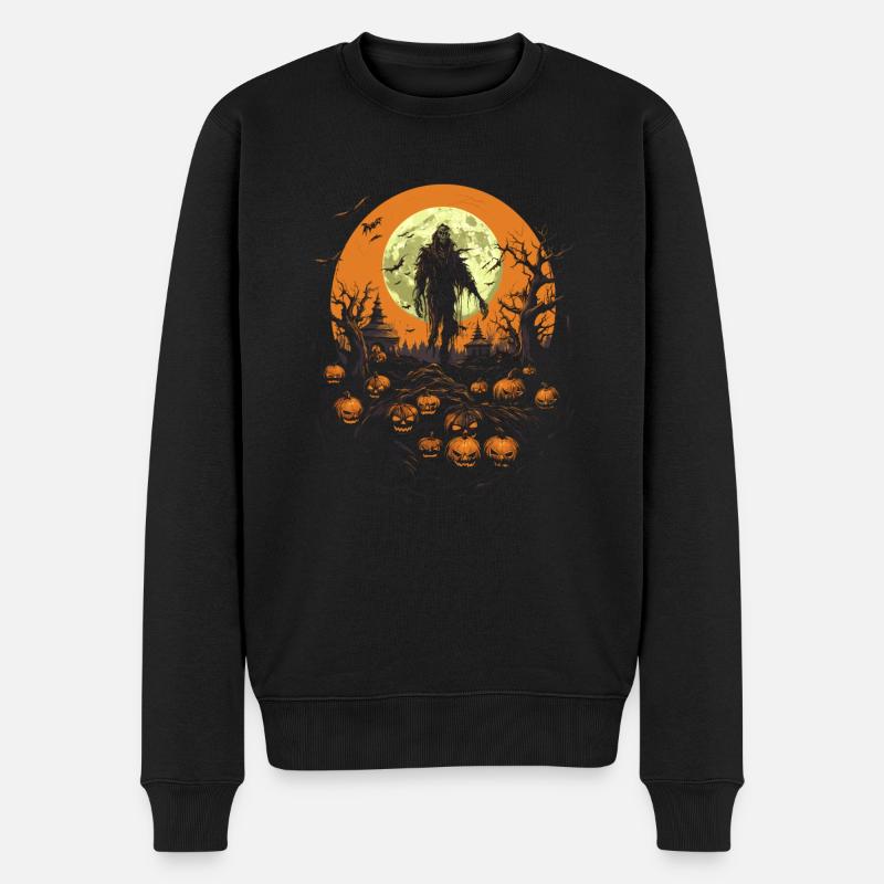 Zombie Apocalypse Effrayant Halloween Zombies - Pull Premium bio Homme - noir