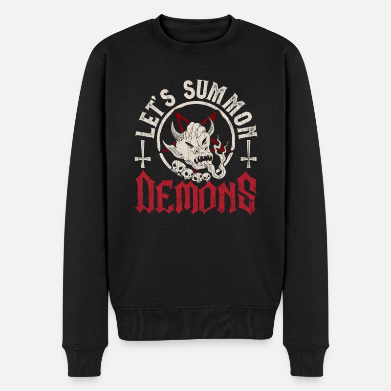 Occulte - Pull Premium bio Homme - noir