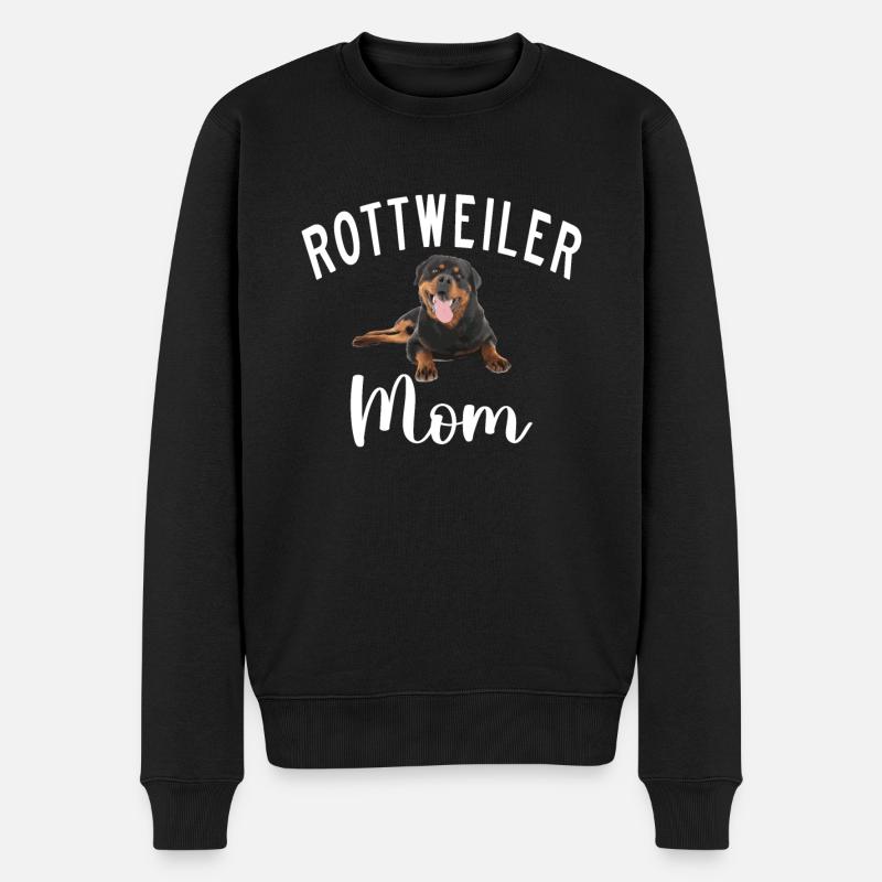 Rottweiler Gifts - Männer Premium Bio Pullover - Schwarz