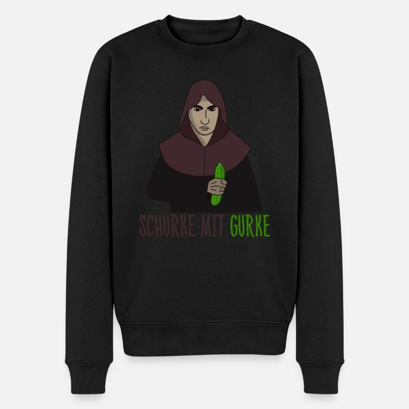 Rogue au concombre - Pull Premium bio Homme - noir