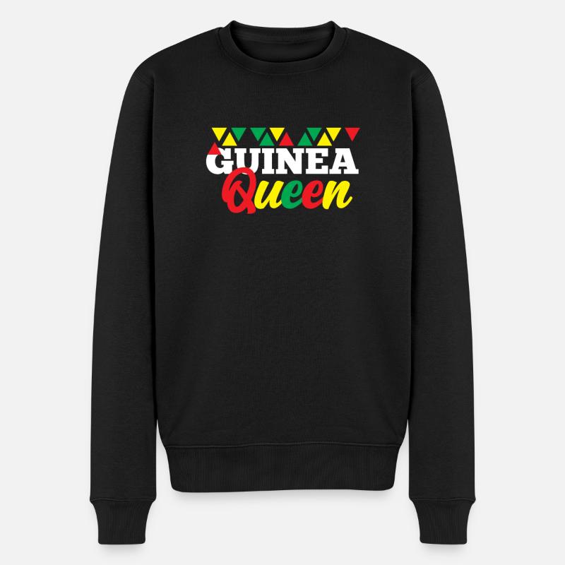 Reine de Guinée - Pull Premium bio Homme - noir
