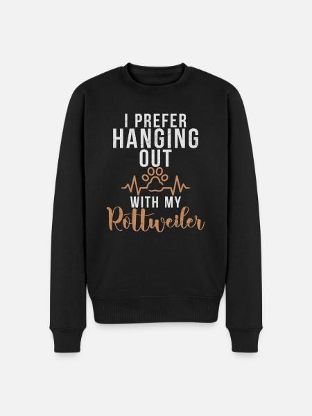 Rottweiler Gifts - Men's Premium Organic Jumper - black