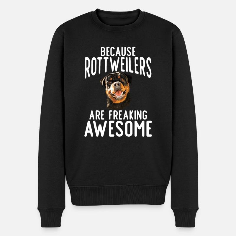 Cadeaux Rottweiler - Pull Premium bio Homme - noir