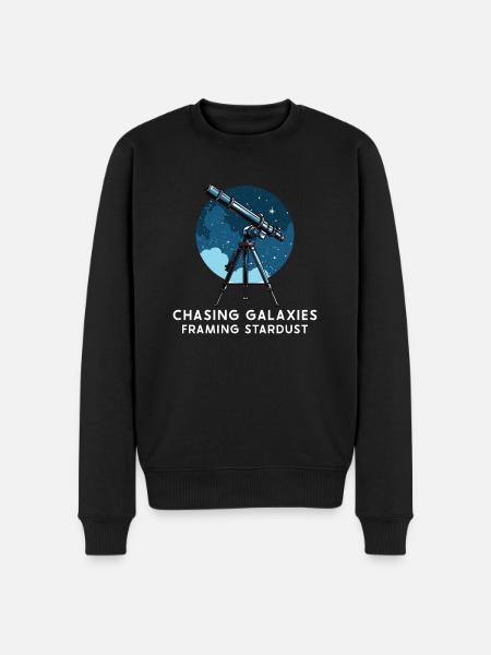 Astrophotography Astronomy Space Camera - Men's Premium Organic Jumper - black