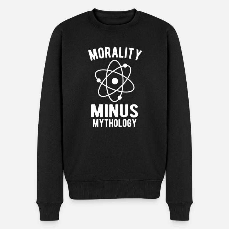 Athée, Athéisme, Anti-religion, Sécurité, - Pull Premium bio Homme - noir