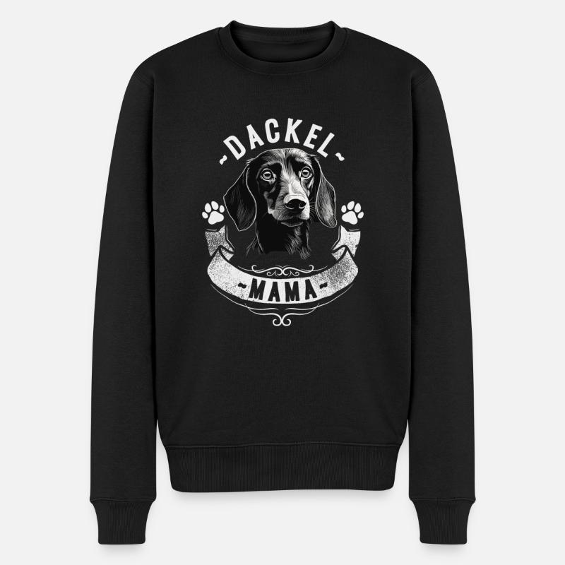 Teckel Maman - Pull Premium bio Homme - noir