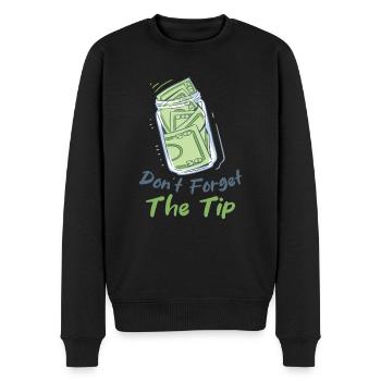 Barman Mixologue Boissons alcoolisées Barman - Pull Premium bio Homme - noir - Devant - Nico (187cm)
