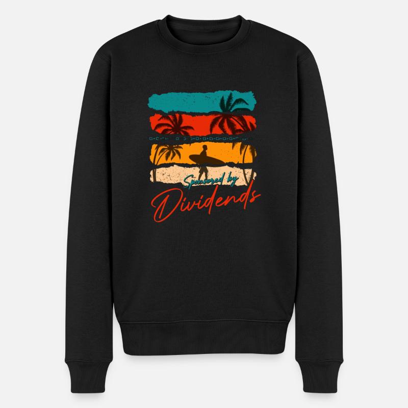 Sponsored By Dividends - Männer Premium Bio Pullover - Schwarz