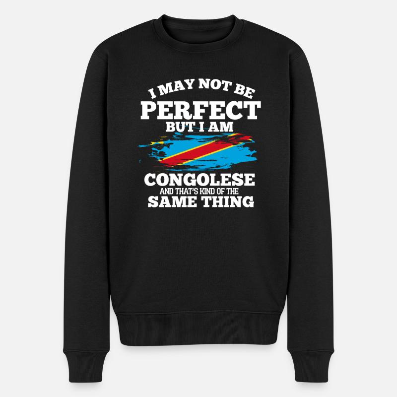 Congo - Pull Premium bio Homme - noir