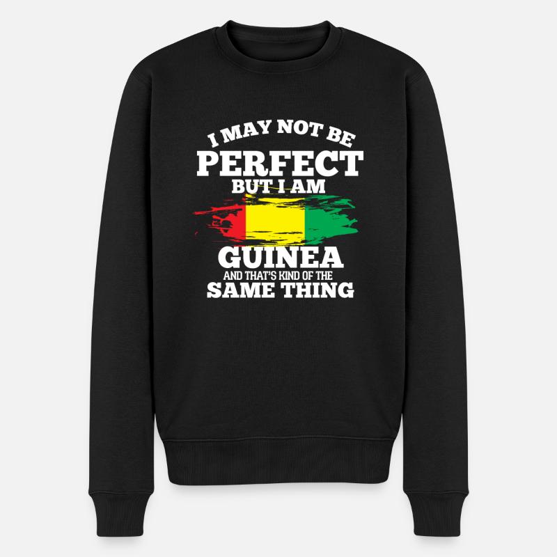 Guinée - Pull Premium bio Homme - noir